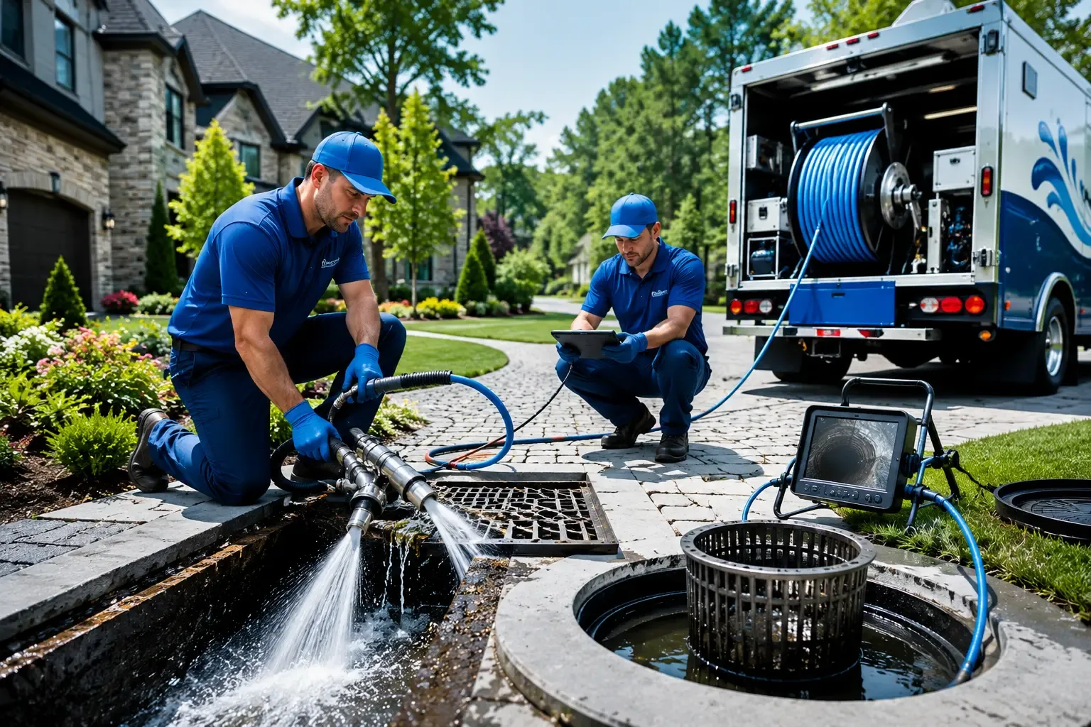 Local outdoor drain cleaning professionals in Mcclure, PA